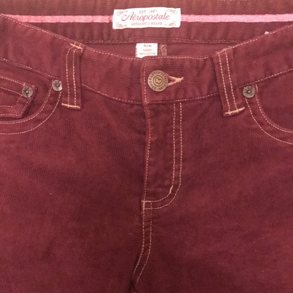 Aeropostale Corduroy Flap Pocket Jeans - Picture 3 of 4